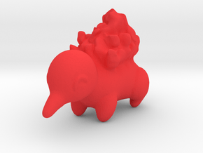 Cyndaquil in Red Processed Versatile Plastic