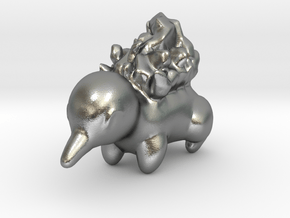 Cyndaquil in Natural Silver