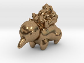 Cyndaquil in Natural Brass
