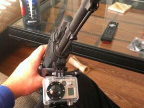 A&R GoPro Picatinny Rail Mount in White Processed Versatile Plastic