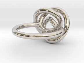 Infinity Knot Ring in Platinum: 5 / 49