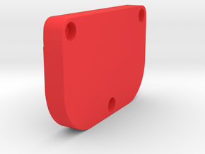 Nanocopter "Mini-Mavic" - LiIon 18650 Cover in Red Processed Versatile Plastic
