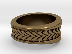 Spruce Ring S B in Polished Bronze: 3 / 44