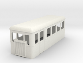 1:35 scale railbus 20 in White Natural Versatile Plastic