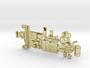 Y-wing Centurion Parts in 18k Gold