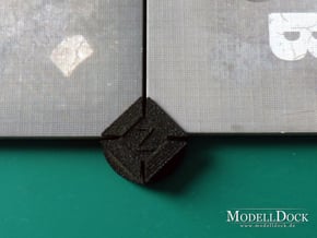 Tile Connector for Zombicide board game in Black Natural Versatile Plastic