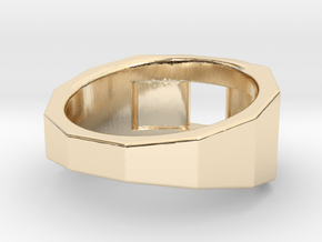 Engineers Fingers Ring G in 14K Yellow Gold: 3 / 44