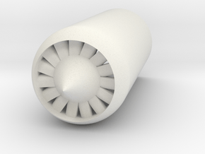 Turbine Blade Plug in White Natural Versatile Plastic
