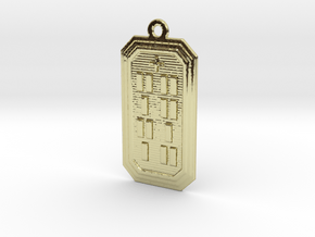 OTRUPONFUN in 18k Gold Plated Brass