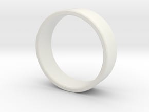 Ring Male in White Natural Versatile Plastic: 9.75 / 60.875