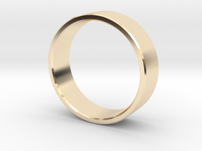 Ring Male in 14k Gold Plated Brass: 9.75 / 60.875