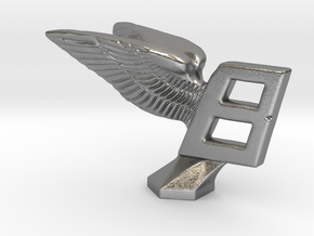 Hood Ornament for Bentley in Natural Silver