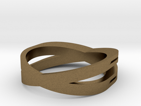 Ring No. 4.X in Natural Bronze: 8 / 56.75