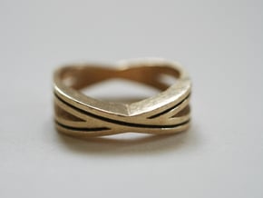 Ring No. 4.X in Natural Brass: 6.5 / 52.75