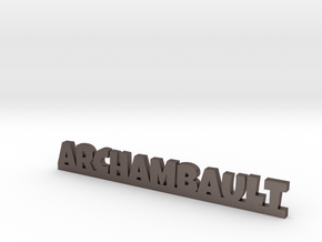ARCHAMBAULT Lucky in Polished Bronzed Silver Steel
