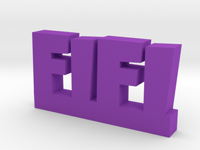 FIFI Lucky in Purple Processed Versatile Plastic