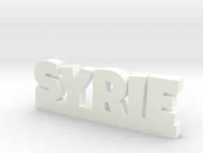 SYRIE Lucky in White Processed Versatile Plastic
