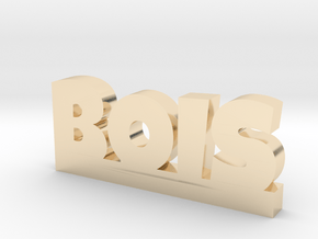 BOIS Lucky in 14k Gold Plated Brass