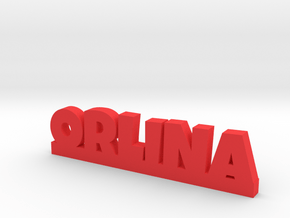 ORLINA Lucky in Red Processed Versatile Plastic