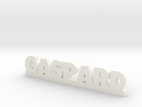 GASPARD Lucky in White Processed Versatile Plastic