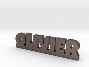 OLIVIER Lucky in Polished Bronzed Silver Steel