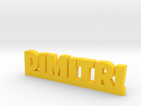 DIMITRI Lucky in Yellow Processed Versatile Plastic