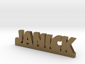 JANICK Lucky in Natural Bronze