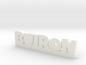 BUIRON Lucky in White Processed Versatile Plastic