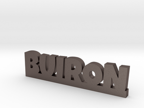 BUIRON Lucky in Polished Bronzed Silver Steel