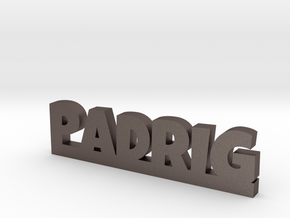 PADRIG Lucky in Polished Bronzed Silver Steel