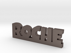 ROCHE Lucky in Polished Bronzed Silver Steel