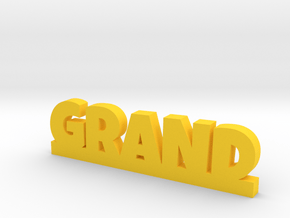 GRAND Lucky in Yellow Processed Versatile Plastic