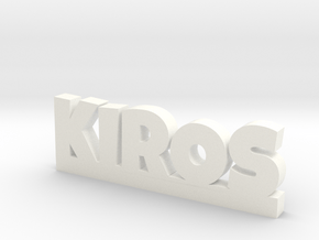 KIROS Lucky in White Processed Versatile Plastic