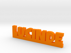 LUCINDE Lucky in Orange Processed Versatile Plastic