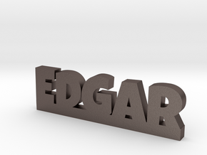 EDGAR Lucky in Polished Bronzed Silver Steel