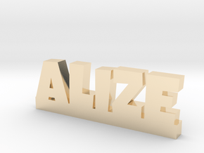 ALIZE Lucky in 14k Gold Plated Brass