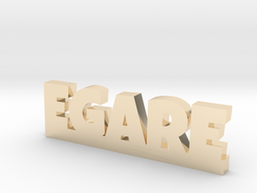 EGARE Lucky in 14k Gold Plated Brass