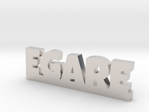 EGARE Lucky in Rhodium Plated Brass
