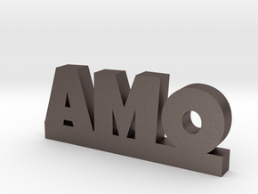 AMO Lucky in Polished Bronzed Silver Steel