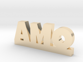 AMO Lucky in 14k Gold Plated Brass