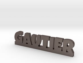 GAUTIER Lucky in Polished Bronzed Silver Steel
