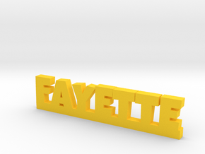 FAYETTE Lucky in Yellow Processed Versatile Plastic