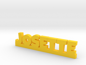 JOSETTE Lucky in Yellow Processed Versatile Plastic