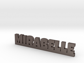 MIRABELLE Lucky in Polished Bronzed Silver Steel