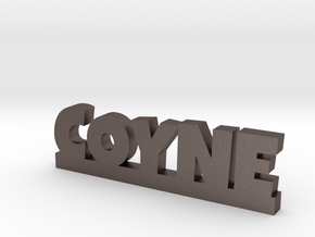 COYNE Lucky in Polished Bronzed Silver Steel