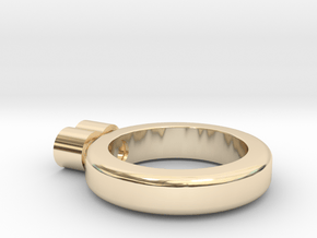 eternity ring in 14K Yellow Gold