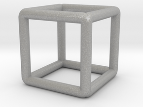Building Cube Pendant in Aluminum