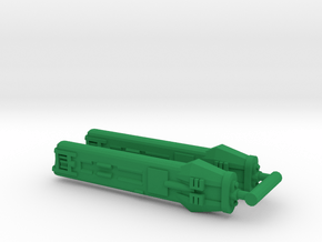 KWF Type F Klingon Warp Nacelle in Green Processed Versatile Plastic