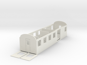 NBiK (ÖBB) Spantenwagen BDi 47900 in White Natural Versatile Plastic