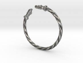 Bracelet Viking in Natural Silver